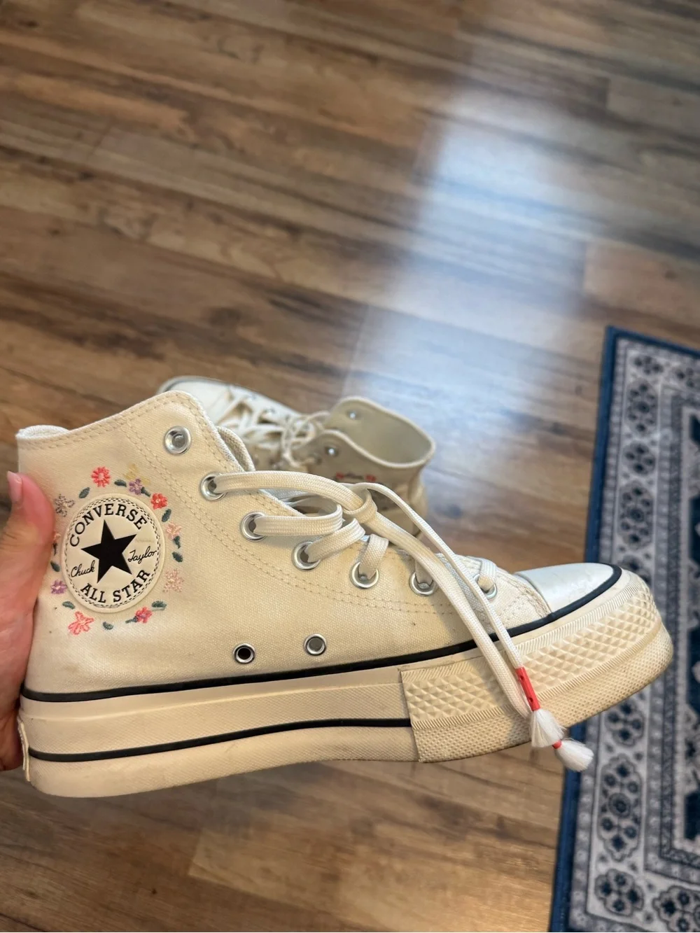 Chuck Taylor All Star Lift Platform Little Flowers